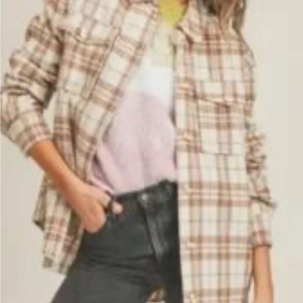 Lush Flannel Shacket‎
